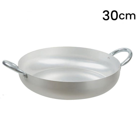 Tegame In Alluminio Pentola Con 2 Manici Metallo Da ø20 A 30 Cm Utensile Per Cucina