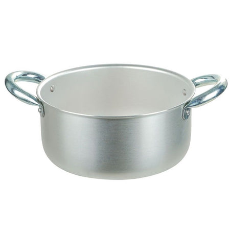 Casseruola Pentola In Alluminio Con 2 Maniglie Metallo ø16-18 Cm Utensile Per Cucina