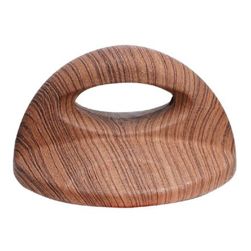 Pomello Manopola Ricambio Per Coperchio Resistente Al Calore ø7cm Effetto Legno 607416
