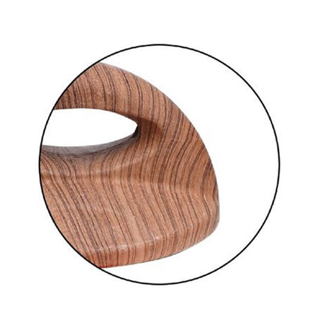 Pomello Manopola Ricambio Per Coperchio Resistente Al Calore ø7cm Effetto Legno 607416