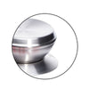 Pomello Manopola Di Ricambio Per Coperchio Isolamento Termico ø6.5 Cm Argento 607415
