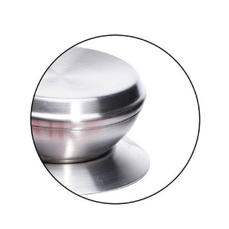 Pomello Manopola Di Ricambio Per Coperchio Isolamento Termico ø6.5 Cm Argento 607415
