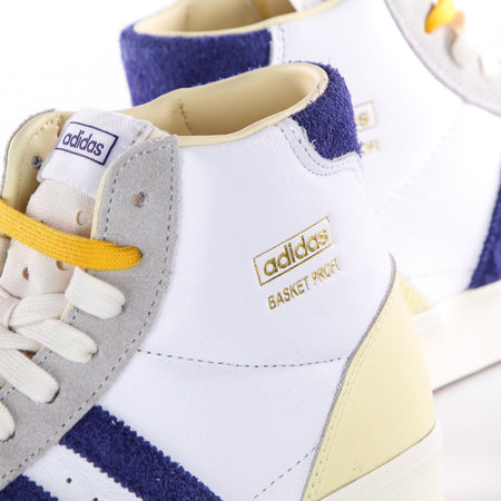 Adidas Scarpa Alta Uomo Basket Profi Victory Blue/cream White da uomo