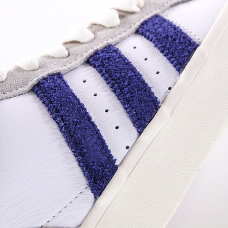 Adidas Scarpa Alta Uomo Basket Profi Victory Blue/cream White da uomo