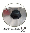 Coperchio In Alluminio Tondo ø16-18-38-40-42cm Per Padelle Pentole Casseruole Tegami