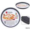 Teglia Stampo Tortiera Focaccia Tonda Antiaderente Antigraffio Da Forno ø22-26-28-30-32cm