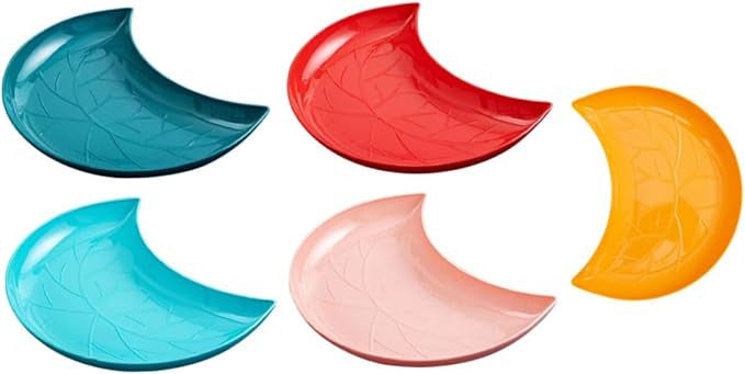 Vassoio 5 Scomparti Colorati Per Snack Frutta Secca Dolci E Finger Food