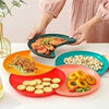 Vassoio 5 Scomparti Colorati Per Snack Frutta Secca Dolci E Finger Food
