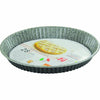 Teglia Stampo Crostata Tonda Con Bordo Festonata ø28-32 Cm Antiaderente Antigraffio