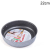 Tortiera Rotonda Rivestimento Antiaderente Antigraffio ø18-22-26-30cm Teglia Cucina