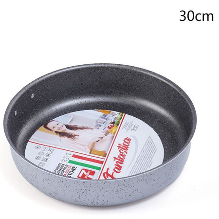 Tortiera Rotonda Rivestimento Antiaderente Antigraffio ø18-22-26-30cm Teglia Cucina