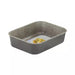 Sfornatutto Piccolo Teglia 27x19xh6cm Grigio Pietra In Alluminio Antiaderente 036848m