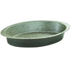 Teglia Ovale Per Forno 35 X 23 X H6 Cm In Alluminio Antiaderente Antigraffio 037081m