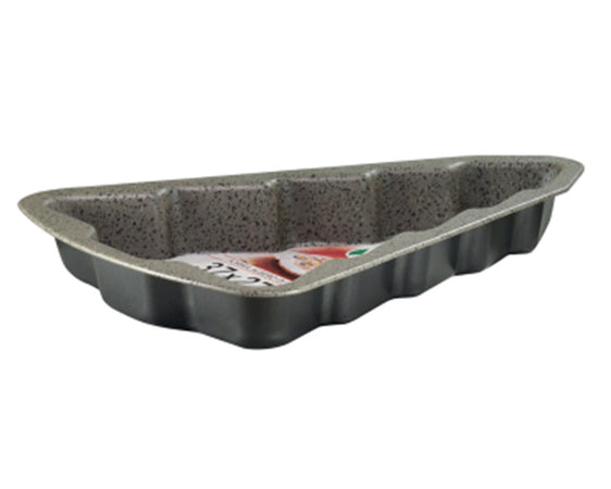Stampo Teglia Forma Albero Di Natale 37x27xh5cm Dolci In Alluminio Antiaderente 026269m