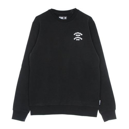 ELEMENT Felpa Girocollo Uomo Pota Dominion Crewneck Flint Black da uomo