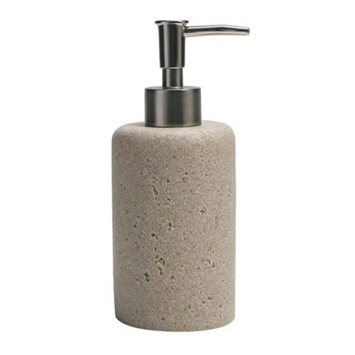Dispenser Porta Sapone Liquido Pietra Cemento Naturale Accessorio Arredo Da Bagno 87823