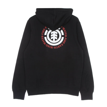 ELEMENT Felpa Cappuccio Uomo Seal Bp Hoodie Flint Black da uomo