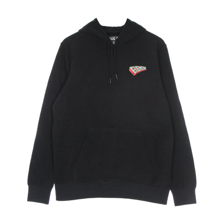 ELEMENT Felpa Cappuccio Uomo Escape Heaven Hoodie X Lamoursupreme Flint Black da uomo