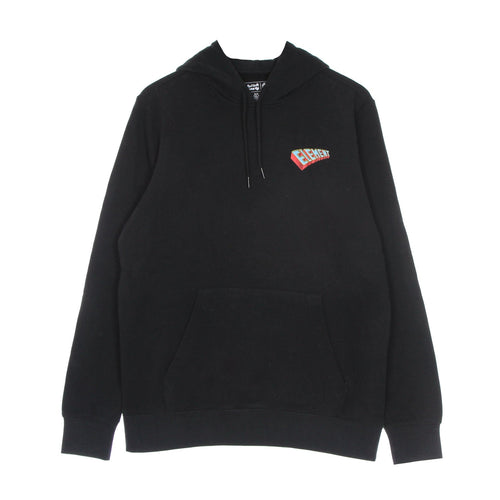 ELEMENT Felpa Cappuccio Uomo Escape Heaven Hoodie X Lamoursupreme Flint Black da uomo