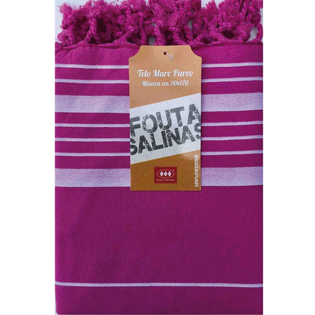 Telo Mare Fouta Cotone Spugna Salinas