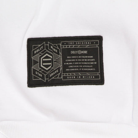 DOLLY NOIRE Felpa Cappuccio Uomo Milano Hoodie White da uomo