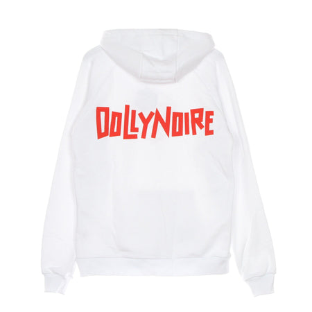 DOLLY NOIRE Felpa Cappuccio Uomo Logo Dlynr Hoodie White da uomo