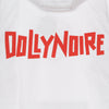 DOLLY NOIRE Felpa Cappuccio Uomo Logo Dlynr Hoodie White da uomo