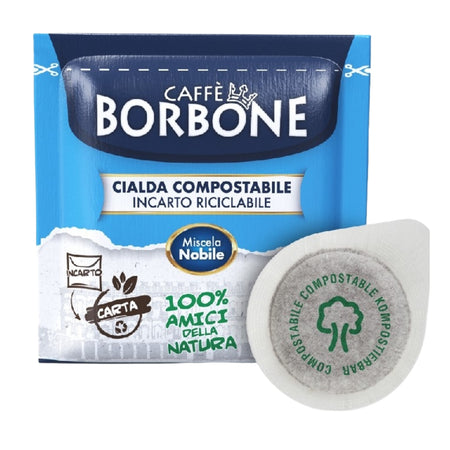Borbone Box Cialde 44mm Miscela Nobile (Blu) 120pz