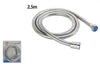 Tubo Doccia Laccio 2.5 Mt Flessibile Doccetta Vasca Bagno Attacco Universale 69222
