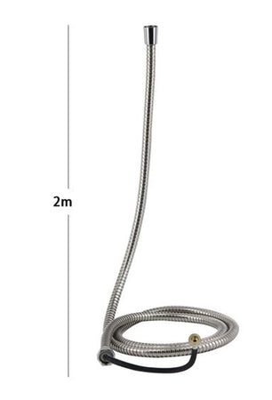 Tubo Flessibile Doccia In Acciaio Con Sistema Sicurezza Antiscoppio 2 Mt Bagno 69224