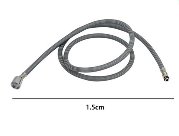 Tubo Flessibile Di Ricambio Per Doccetta Estraibile Miscelatore Cucina Grigio 1.5mt 79351