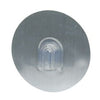 Supporto Base Con Biadesivo Rotondo Ricambio Per Ventosa 8x1.5x8cm Bagno Cucina 79831