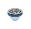 Piletta Basket Di Scarico Universale Per Lavello Da Cucina ⌀80mm In Acciaio Plastica 79350