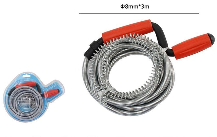 Sturalavandino Molla Sturatubi Scarichi Spirale Per Disintasare Tubi 3 Mt 59947