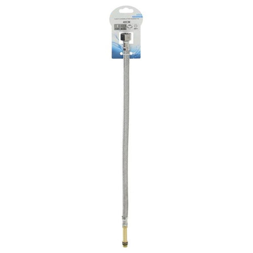 Tubo Flessibile Flessibili Rubinetto Miscelatore Acqua 40 Cm øf3/8 X M10/1 L3cm 79913