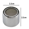 Set 2 Pz Aeratore Per Rubinetti F22 In Abs Filtro Femmina Rompigetto Bagno Cucina 52228