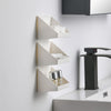 Vassoio Multiuso Armadietto Organizzatore Accessori Bagno Trucco Bianco 117x77x83mm 10853