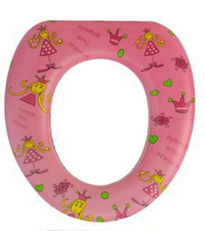 Riduttore Sedile Seggiolino Per Wc Morbido Per Bambini Con 4 Motivi A Fantasia 59781