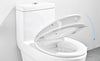 Copriwater Uf Universale Sedile Wc Bianco Water Bagno Forma D Chiusura Ammortizzata 87645