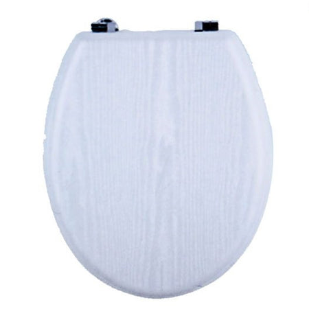 Copriwater Copri Sedile Wc Water Bagno Universale Con Cerniere Legno Bianco 52951a