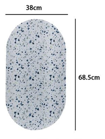 Tappeto Antiscivolo Per Vasca Da Bagno Doccia 38x68.5cm Effetto Granito Astratto 10792