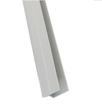 Zoccolino argento cm. 273 per finitura pannello dogato