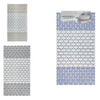 Tappeto Antiscivolo Da Vasca Bagno Doccia 39,5x73,5cm Effetto Mattoncini Bicolore 10800