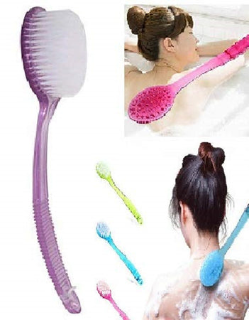 Spazzola Per Schiena In Plastica Accessori Bagno Manico Lungo Per Massaggiare Corpo 52604