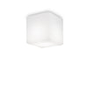 Plafoniera Moderna Luna Alluminio Bianco 1 Luce G9 3W 3000K Luce Calda