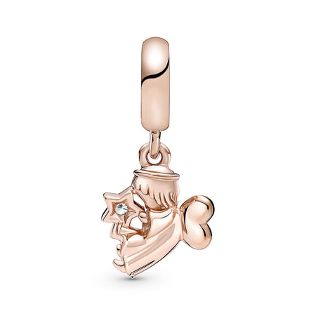 PANDORA - Charm pendente Angelo con ali a forma di cuore -