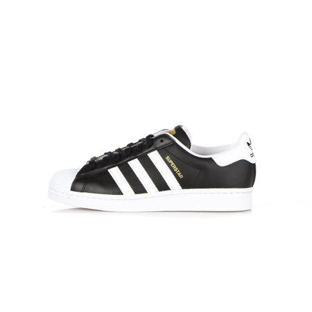 Adidas Scarpa Bassa Uomo Superstar Core Black/cloud White/gold Metallic da uomo