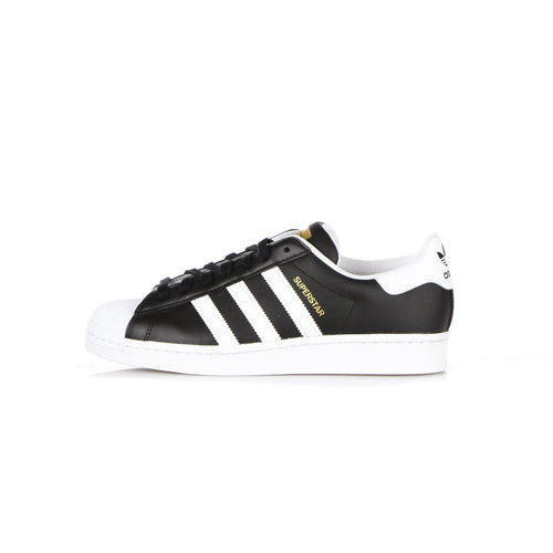 Adidas Scarpa Bassa Uomo Superstar Core Black/cloud White/gold Metallic da uomo