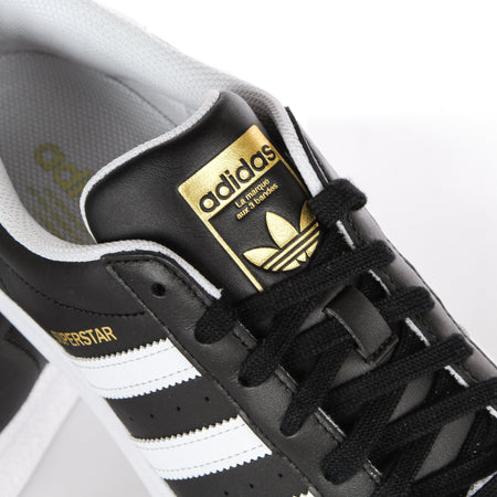 Adidas Scarpa Bassa Uomo Superstar Core Black/cloud White/gold Metallic da uomo