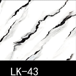Pannello Adesivo Effetto Marmo Bianco Venato Nero 120x300 Cm Pareti Paraschizzi Stanza
